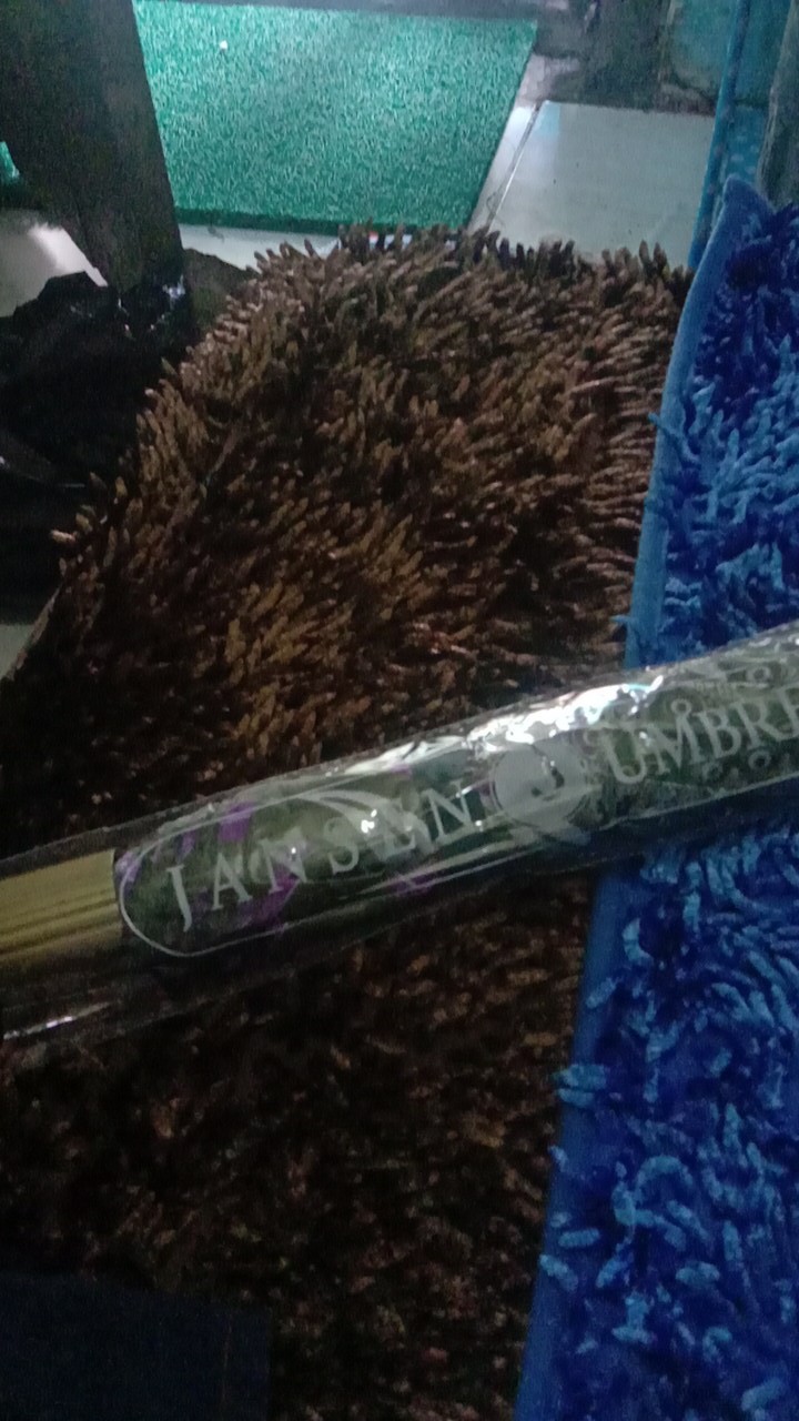 Payung Lipat 2 Saten Kembang