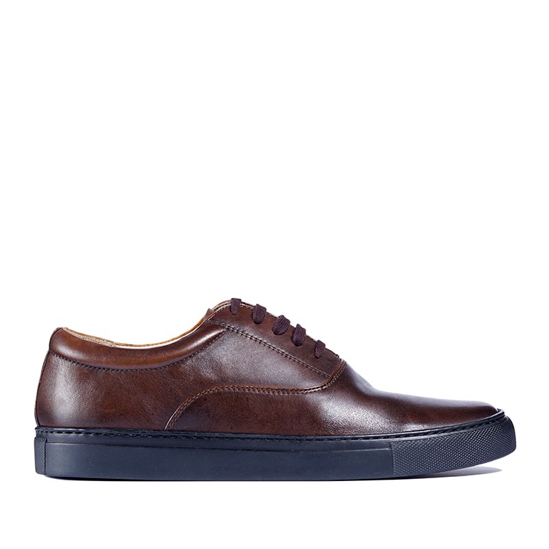 Ftale - Delirious Dark Brown Sneakers Pria