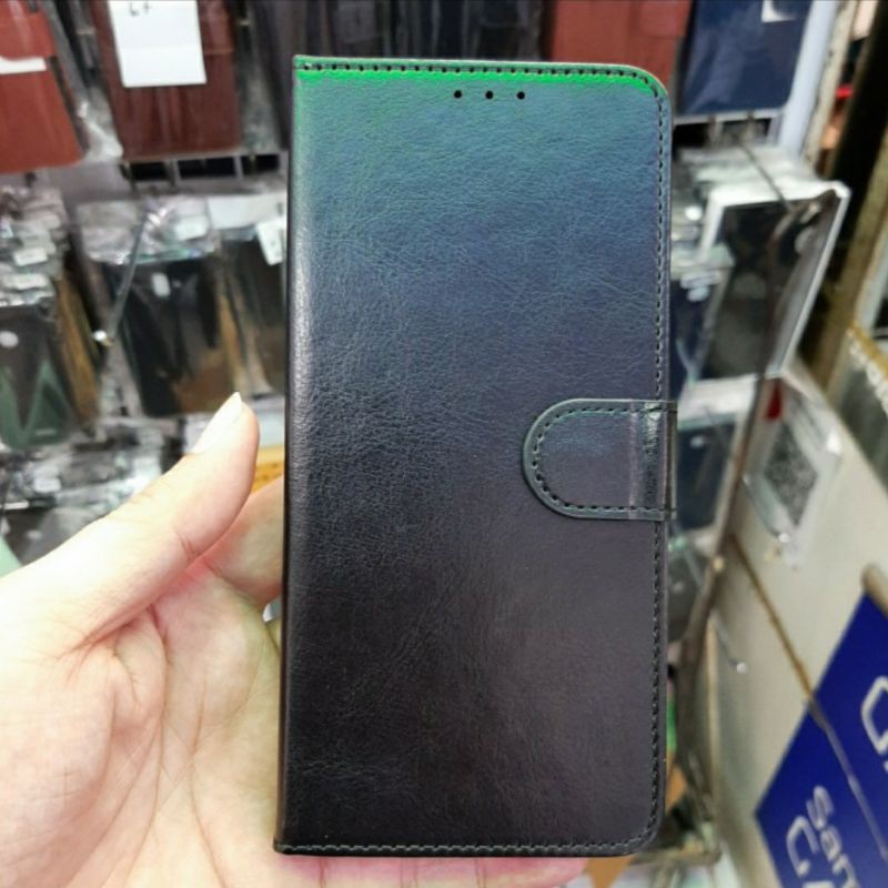 Vivo V15 V15 Pro flip case cover dompet kulit