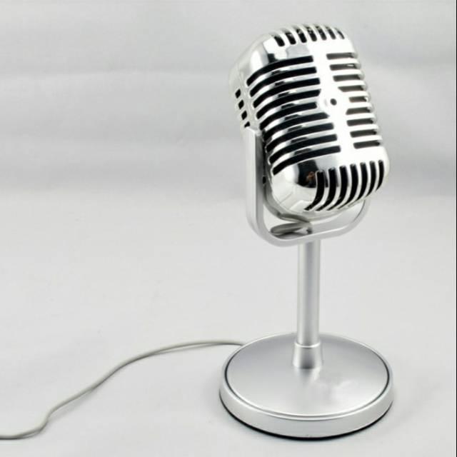 Condenser Microphones Classical Design Vintage Retro - C01U - Silver