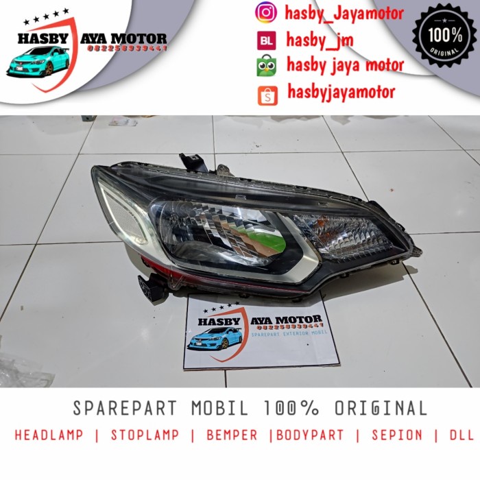 headlamp lampu depan honda jazz gk5 2015 2016 2017 original
