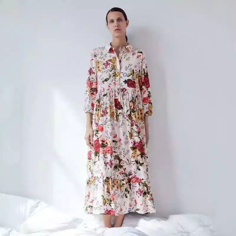 #MIDI DRESS BUNGA#BKK#