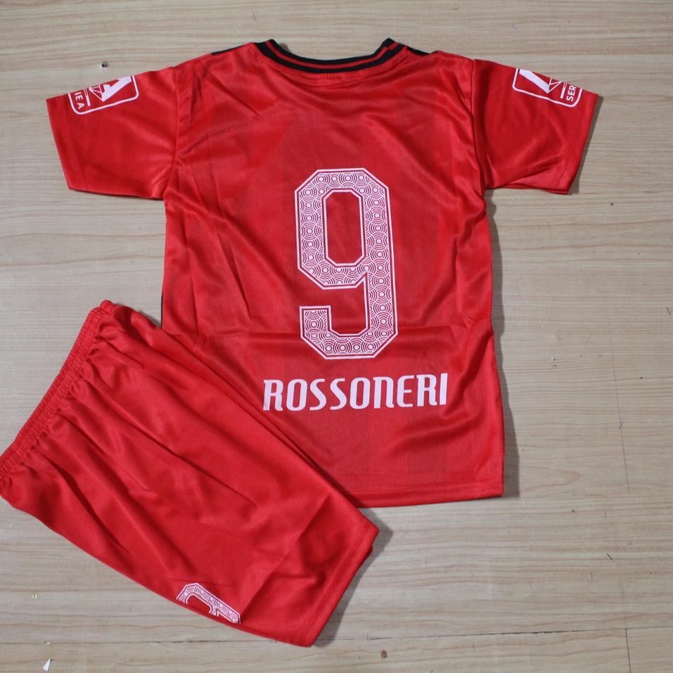 ♛ Jersey bola anak/setelan bola/baju bola anak bisa sablon nama ♪