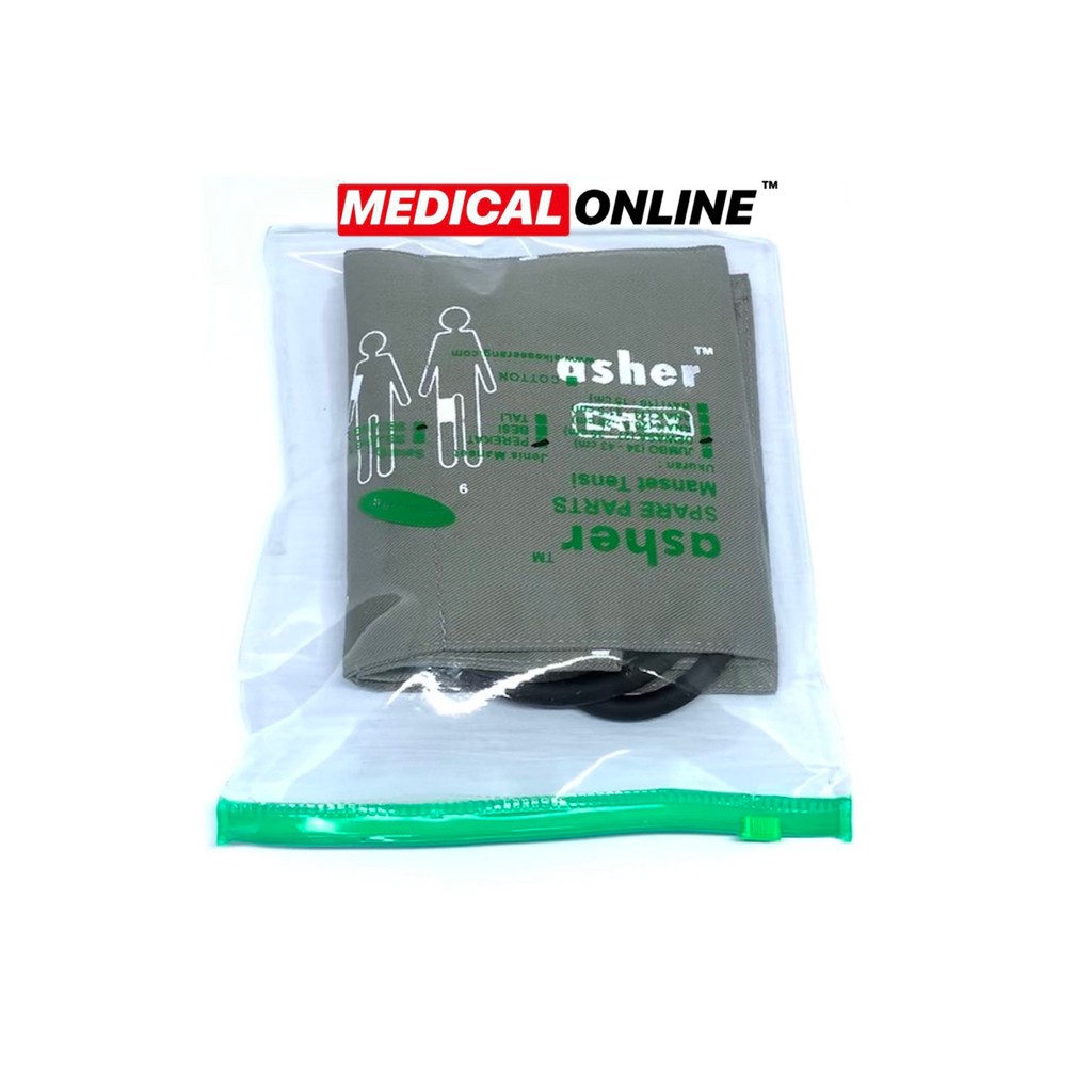 MANSET TENSIMETER ASHER MANUAL ANEROID SPHYGMOMANOMETER ASHER MEDICAL ONLINE MEDICALONLINE