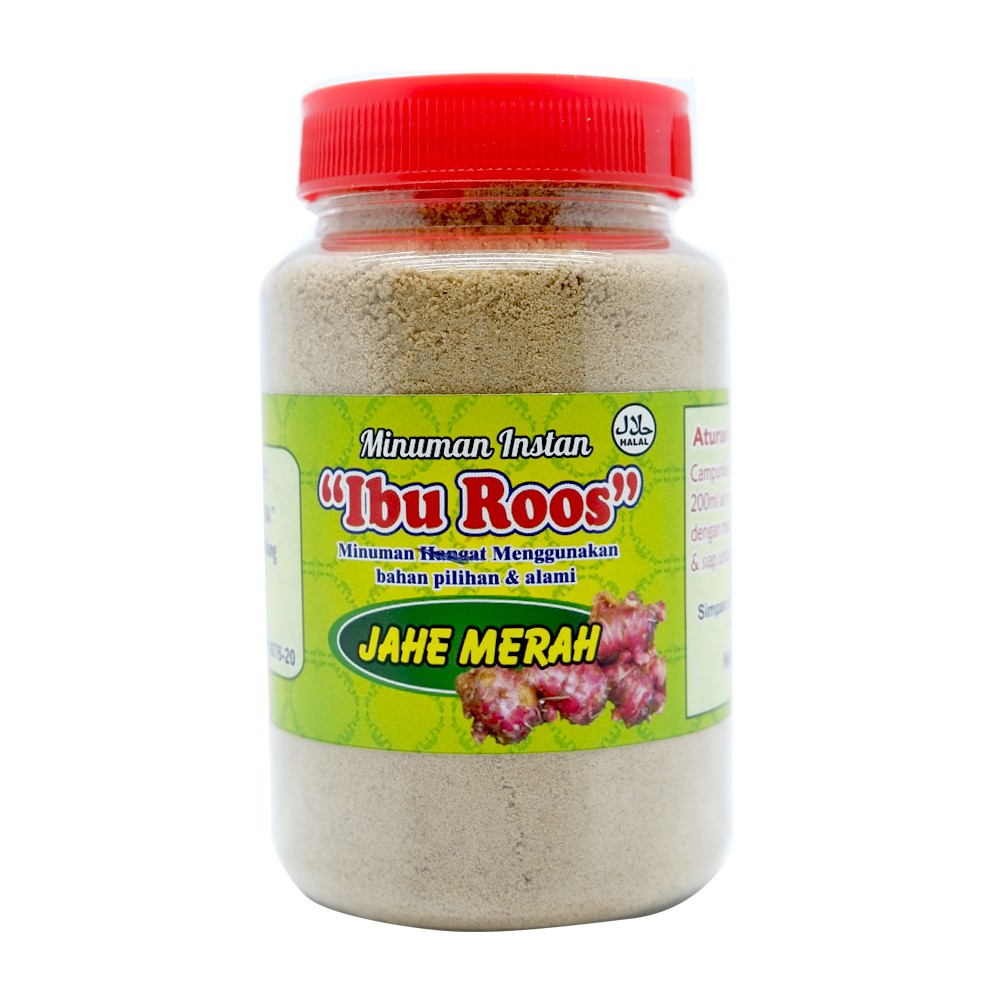 

Minuman Instant Ibu Roos Jahe Merah - 250gr