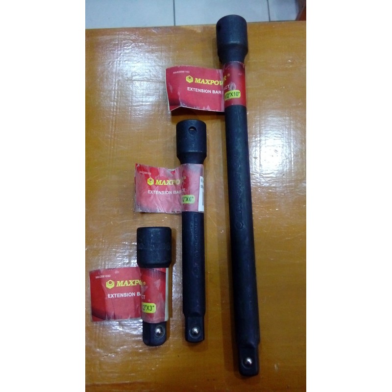 Maxpower Extension Bar Impact 1/2" x 3"
