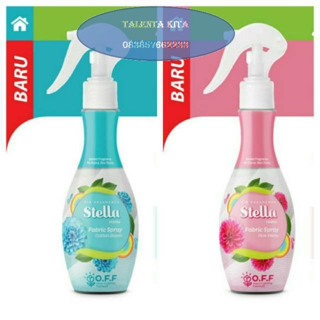 READY *TKO* DISINFEKTAN KAIN ANTISEPTIK KAIN STELLA FABRIC SPRAY SEMPROTAN