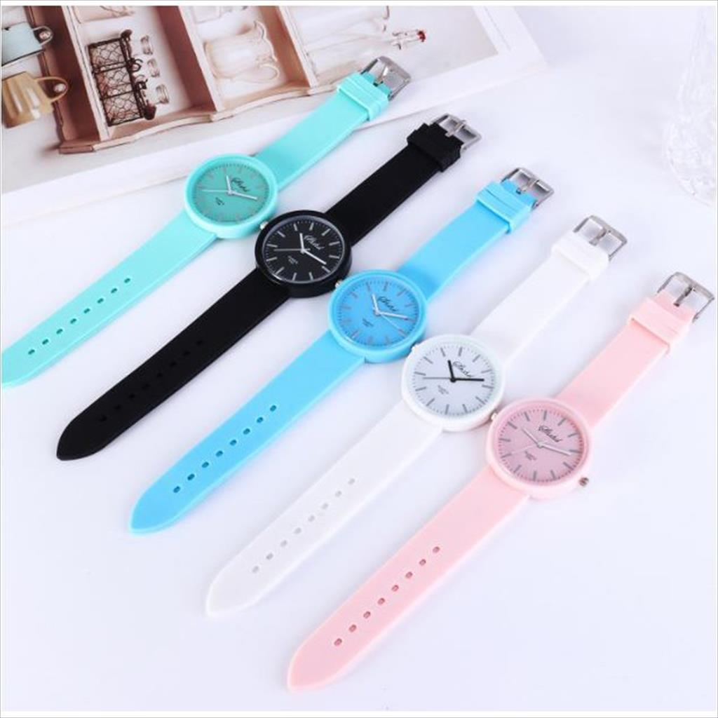 YA 143 - Warna Warni Harajuku Korean Fashion Casual Jelly Men And Women Watch