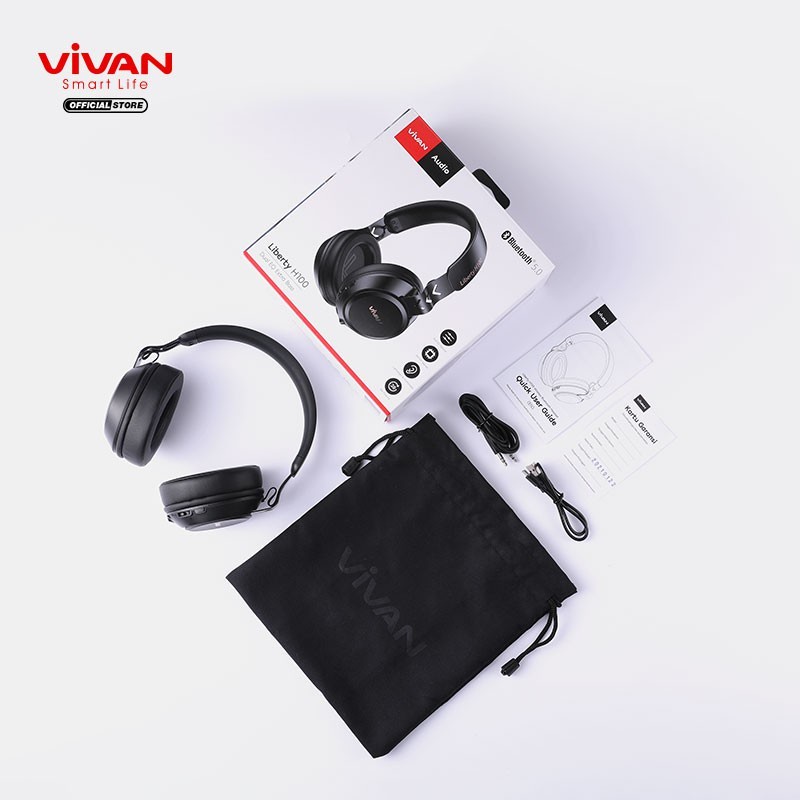 Vivan H10 Wireles Bluetooth 5,0 hifi Dual EQ Liberty Original Vivan