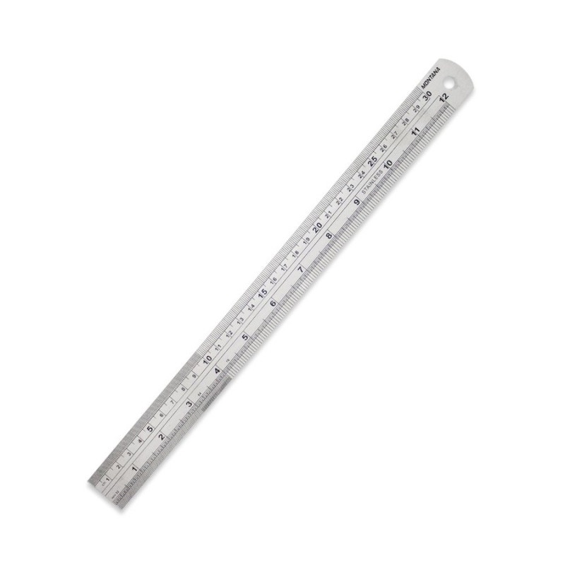 

RATUDELI PENGGARIS BESI 30 cm - Ruler Stainless - belebas