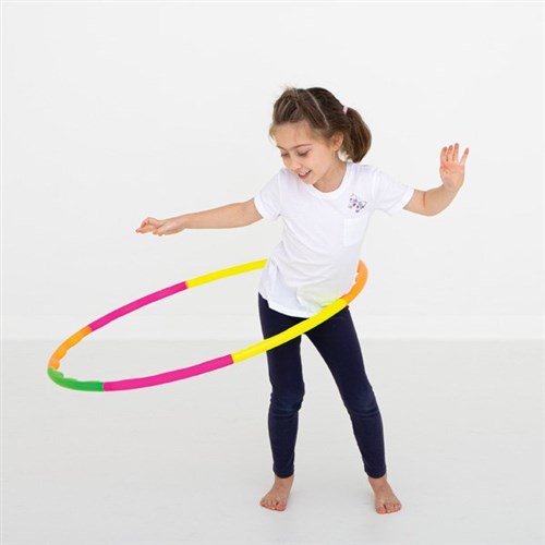 Mainan Olahraga Anak Hulahoop Plastik - Hulahup Hula Hoop Hulahop Warna Warni