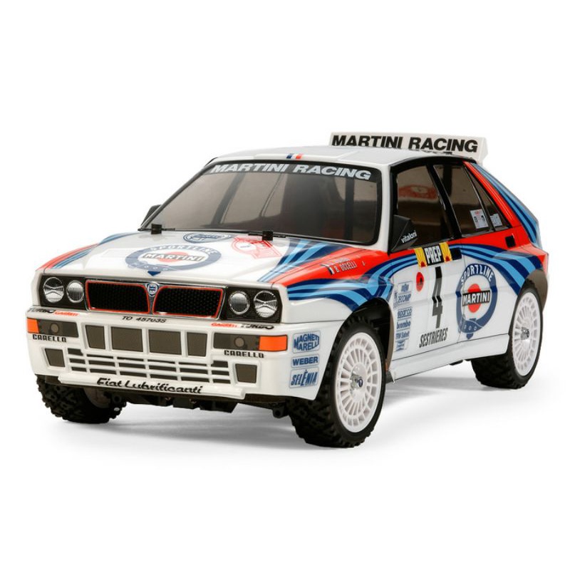 58570 Tamiya Electric RC Car Series 1 / 10RC Lancia Delta Integrale (TT-02 Chassis) No ESC