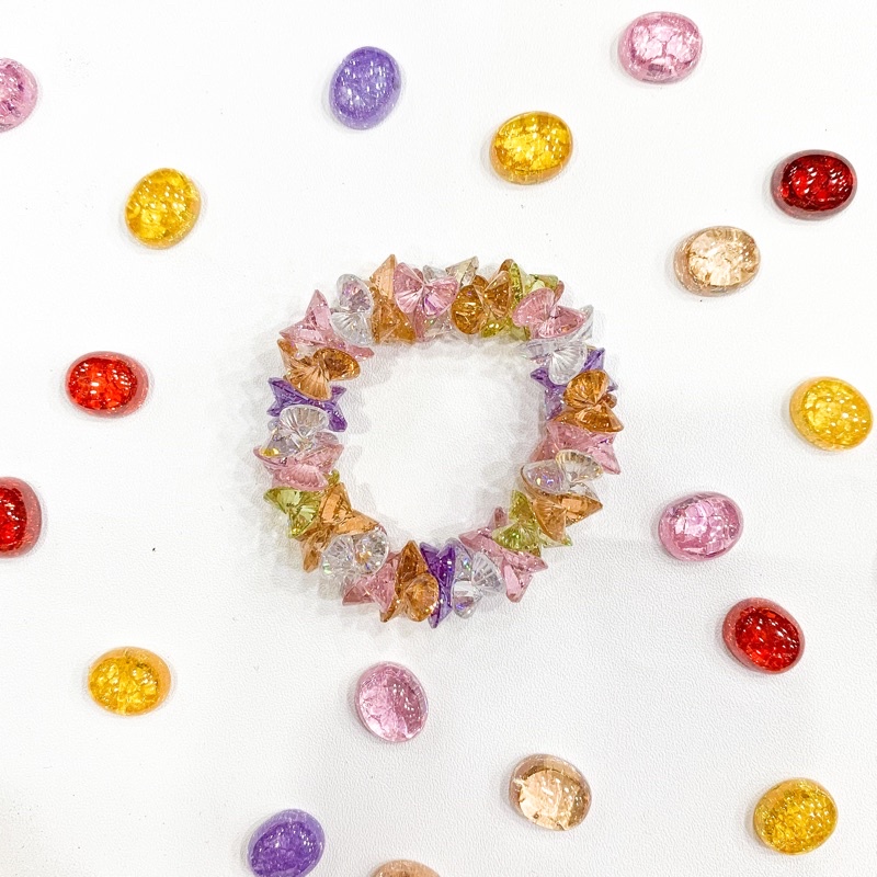 Gelang Batu Alexander warna warni | Gelang