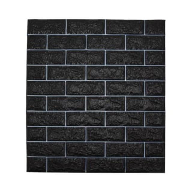 Arthome Wallbrick Wallpaper 3d Hitam Putih Shopee Indonesia