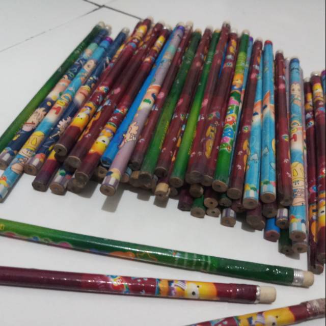 

-72 Pensil Lucu +penghapus