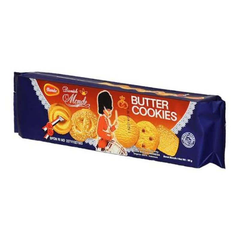 Monde danish butter cookies 90 gr