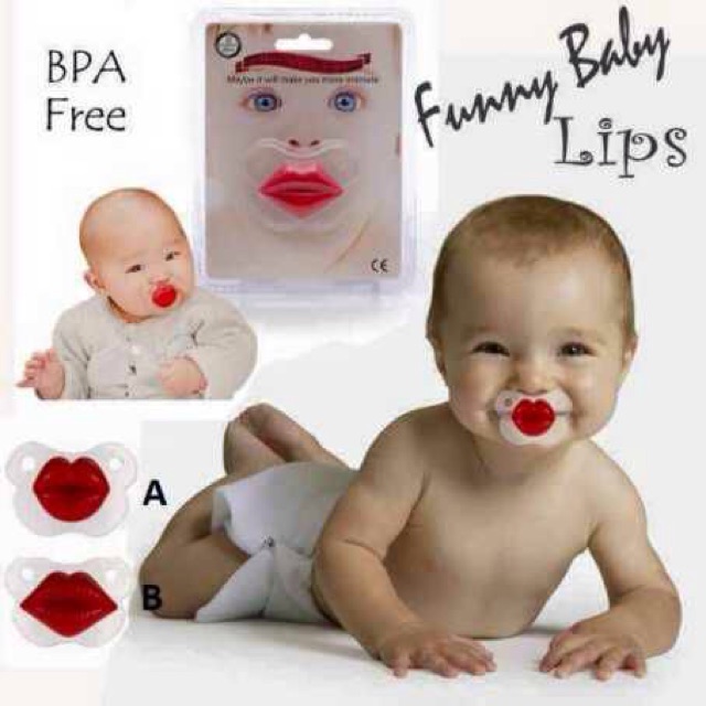 Funny Baby Pacifier Lips (FN0020)