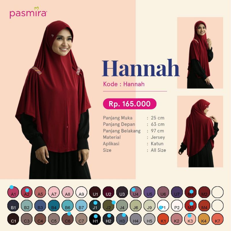 Bergo Pasmira Hannah
