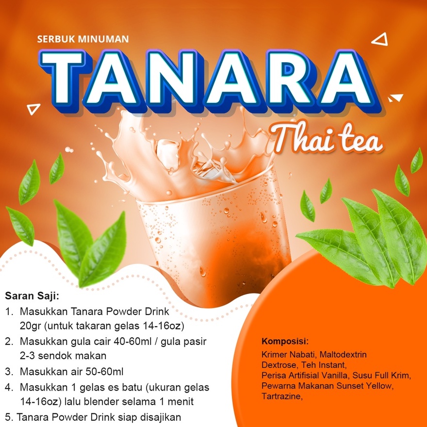 

Bubuk Thai Tea 1kg - Serbuk Minuman Teh Thailand Kiloan 1000gr - bp