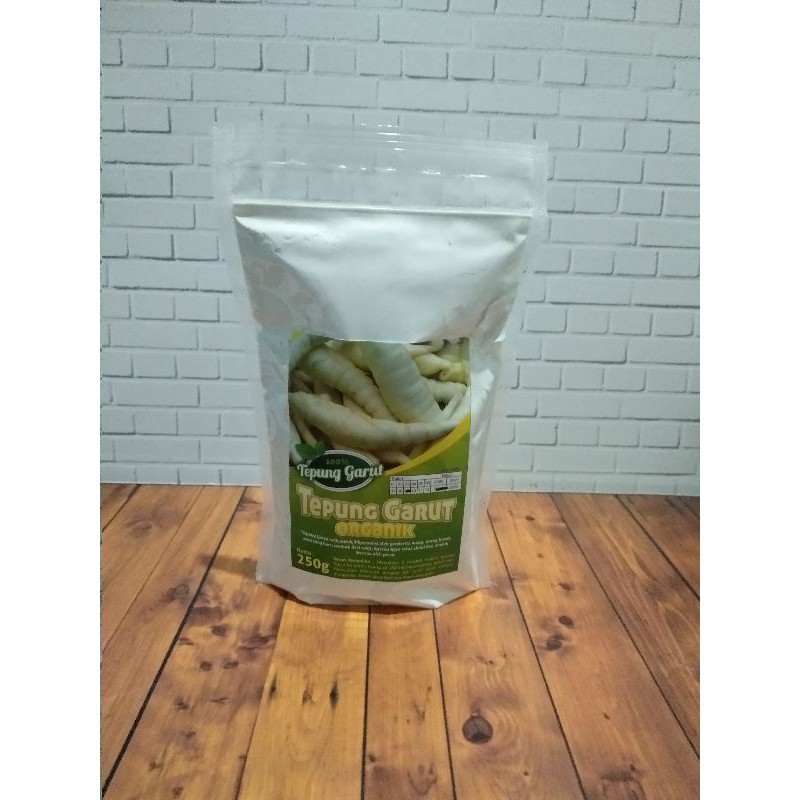 

Tepung Umbi Garut Organik Untuk Terapi Obat Maag Asam Lambung 250 gram