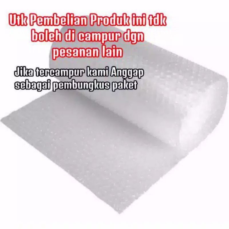 

Bubble Wrap 40 cm X 120 cm - Packing Tambahan - Supaya Lebih Aman
