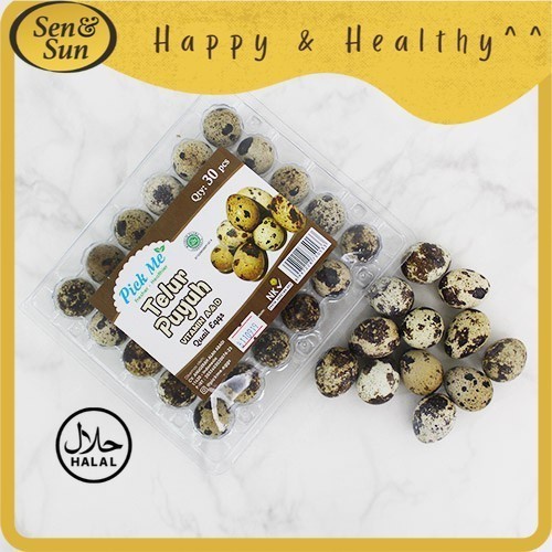 

Sen&Sun Pick Me Telur Puyuh Puyuh 30 pcs