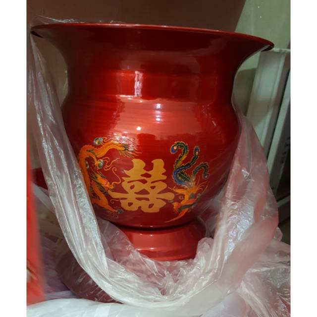 Pispot seng ready yinyang tinggi 23cm