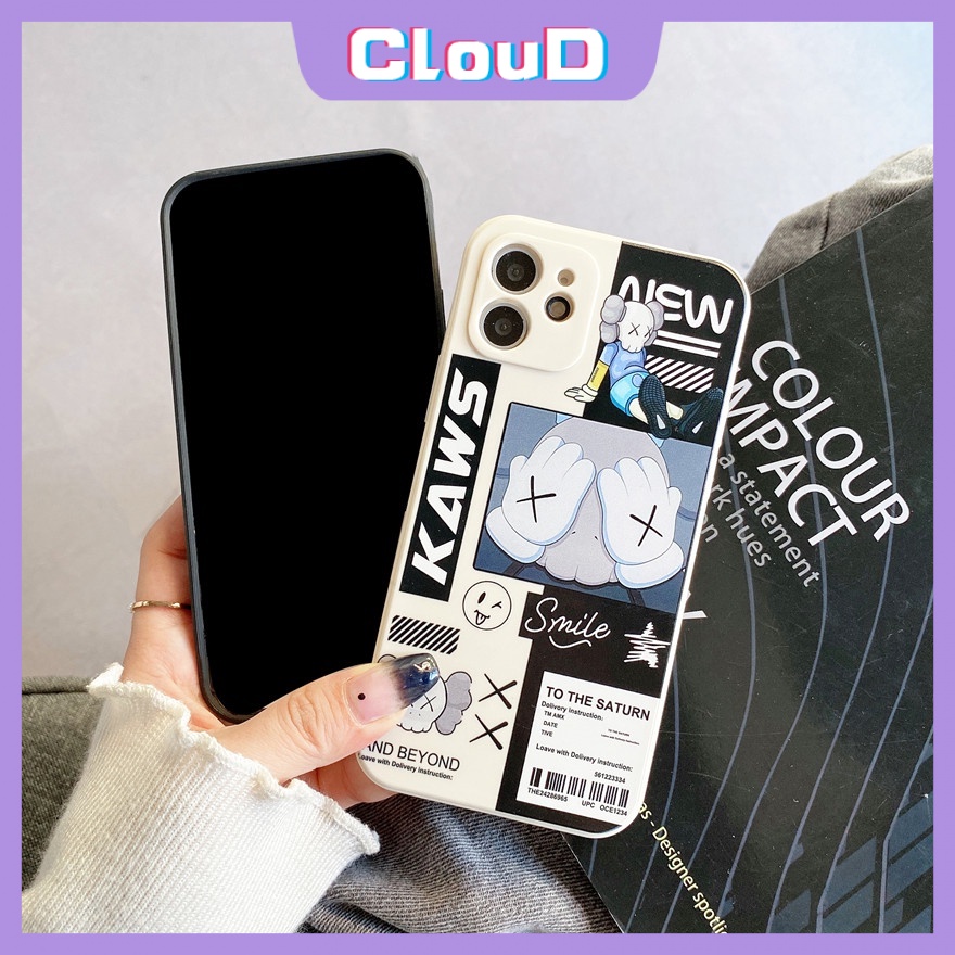 Soft Case TPU Motif Kaws Untuk Samsung A03s A13 A10s A53 A52s A72 A21s A50s A51A31 M12 A33 A22 A32S A722 A71 M11 A5S A50s A32