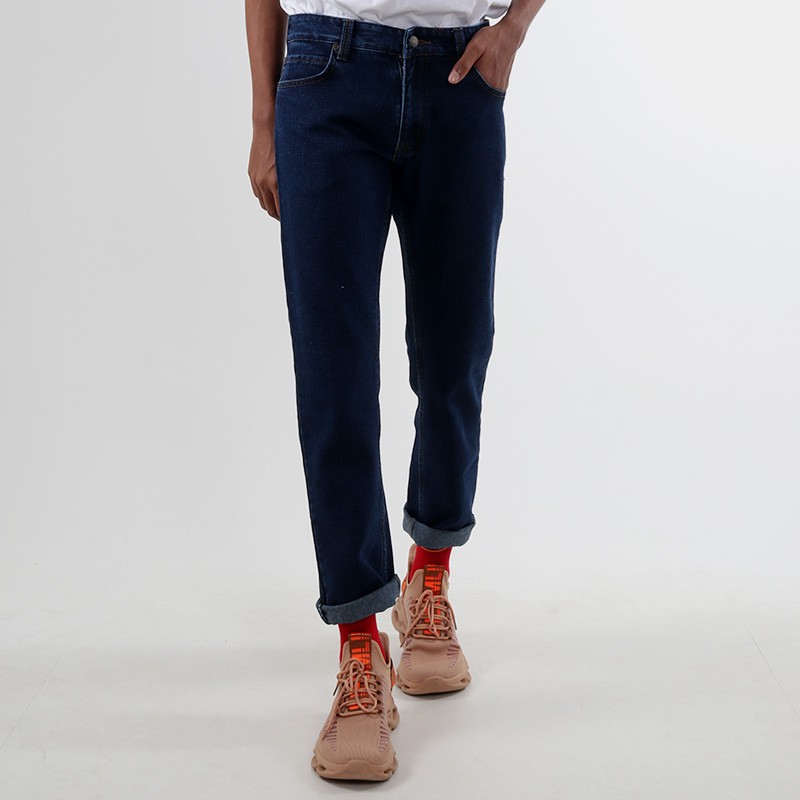 Edwin Celana Jeans Roma 04 Slim Fit Pria Panjang Biru Tua Edwin Celana Jeans Roma 04 Slim Fit Pria Panjang Biru Tua