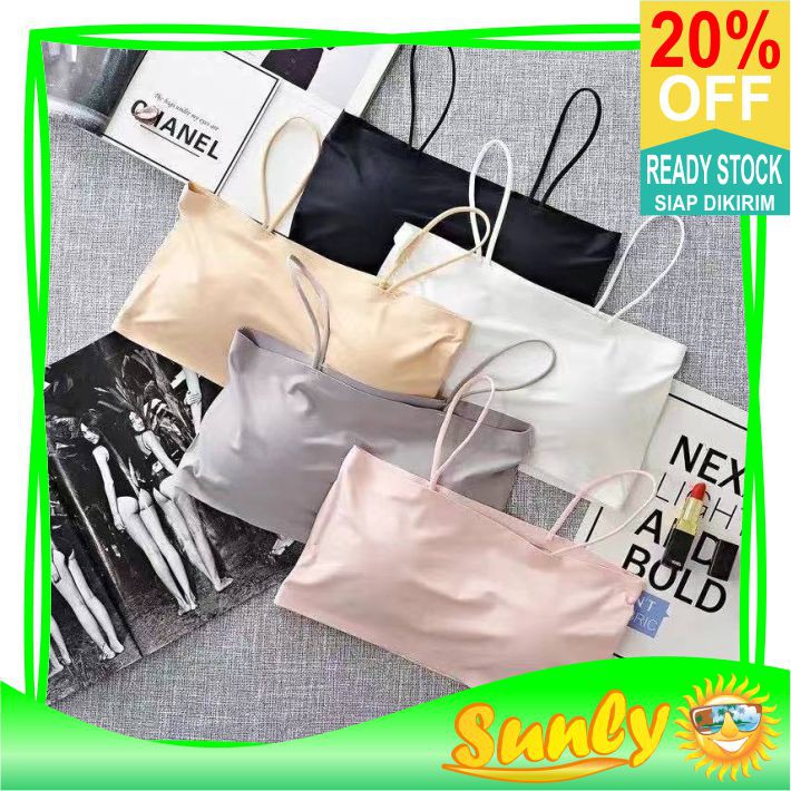 ☀ Sunly ☀ A129 Sport Bra Model Seamless Nyaman Fashion jepang BH Tanpa Kawat Import Grosir