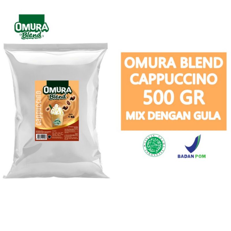 

SERBUK MINUMAN OMURA BLEND CAPPUCINO 500 GRAM