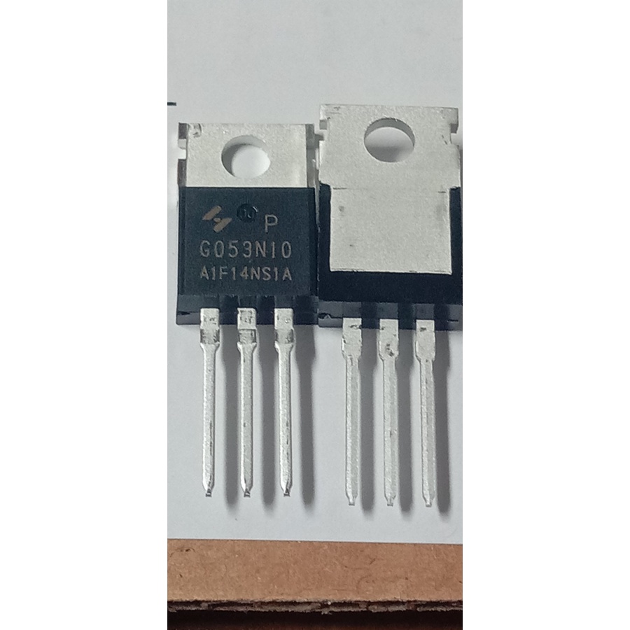 MOSFET HYG053N10NS1P 4.8mR 100V 120A 187W original n-mosfet gantinya HY3410P