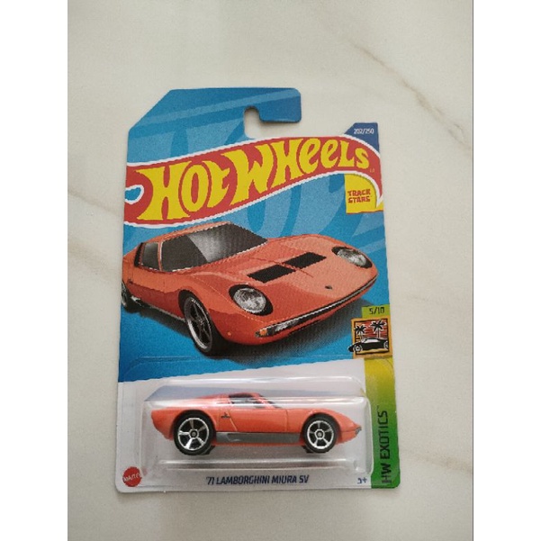 Hot Wheels 71 Lamborghini Miura SV