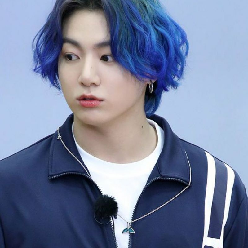 [READY] bts official jungkook delixir whale tail dolphin tale necklace