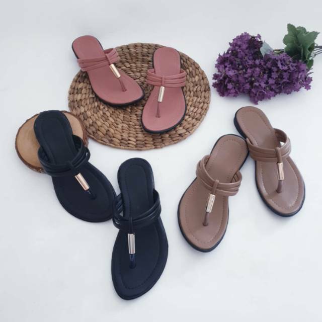 Sandal lala sandal murah sandal hits flatshoes