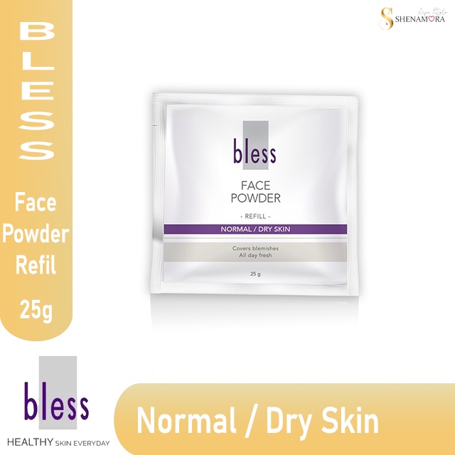 Bless Refill Face Powder 25 Gram  | Bedak Tabur Refill