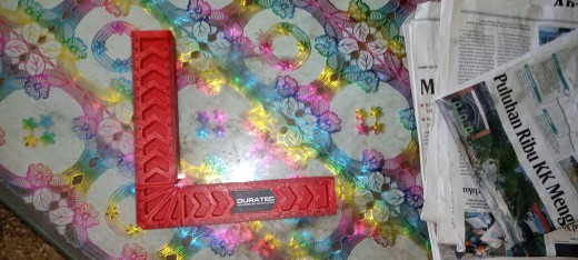 Duratec Clamping Square Klem Siku Sudut 8 Inch 20 Cm