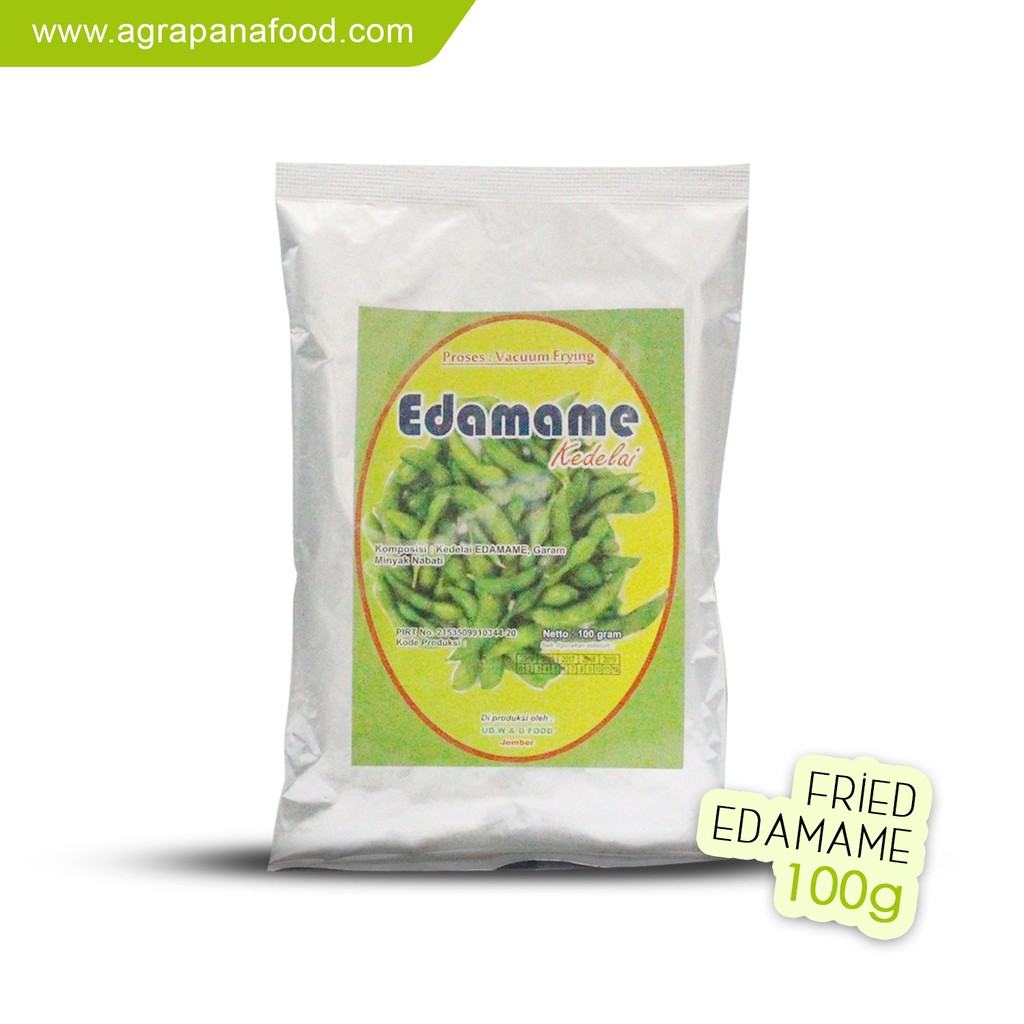 Jual Edamame Crispy Fried Edamame 100 gram Edamame Goreng Kedelai
