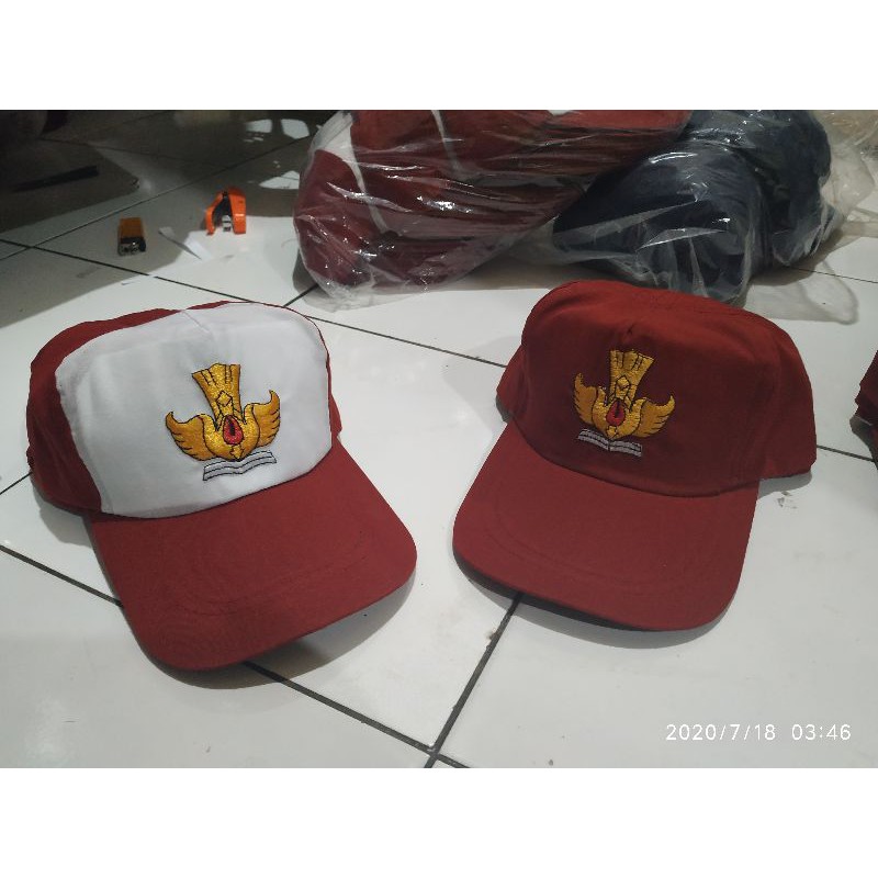 TOPI SEKOLAH 10pcs