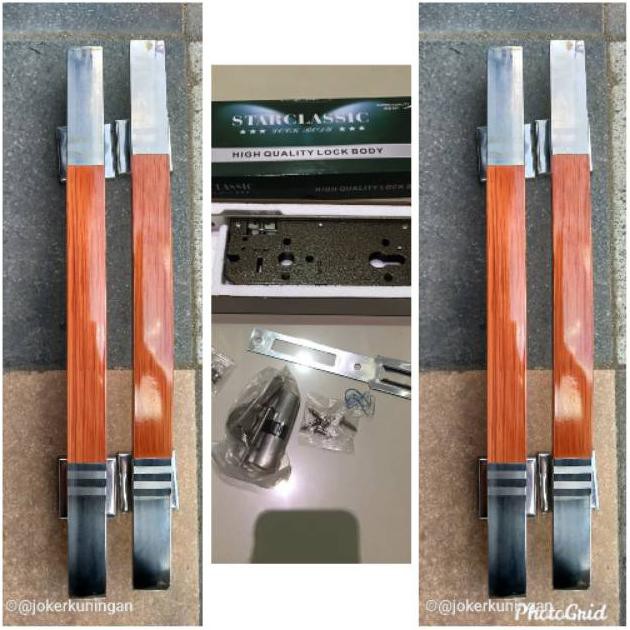 Handle pintu rumah minimalis tarikan pintu rumah set kunci Terbaik