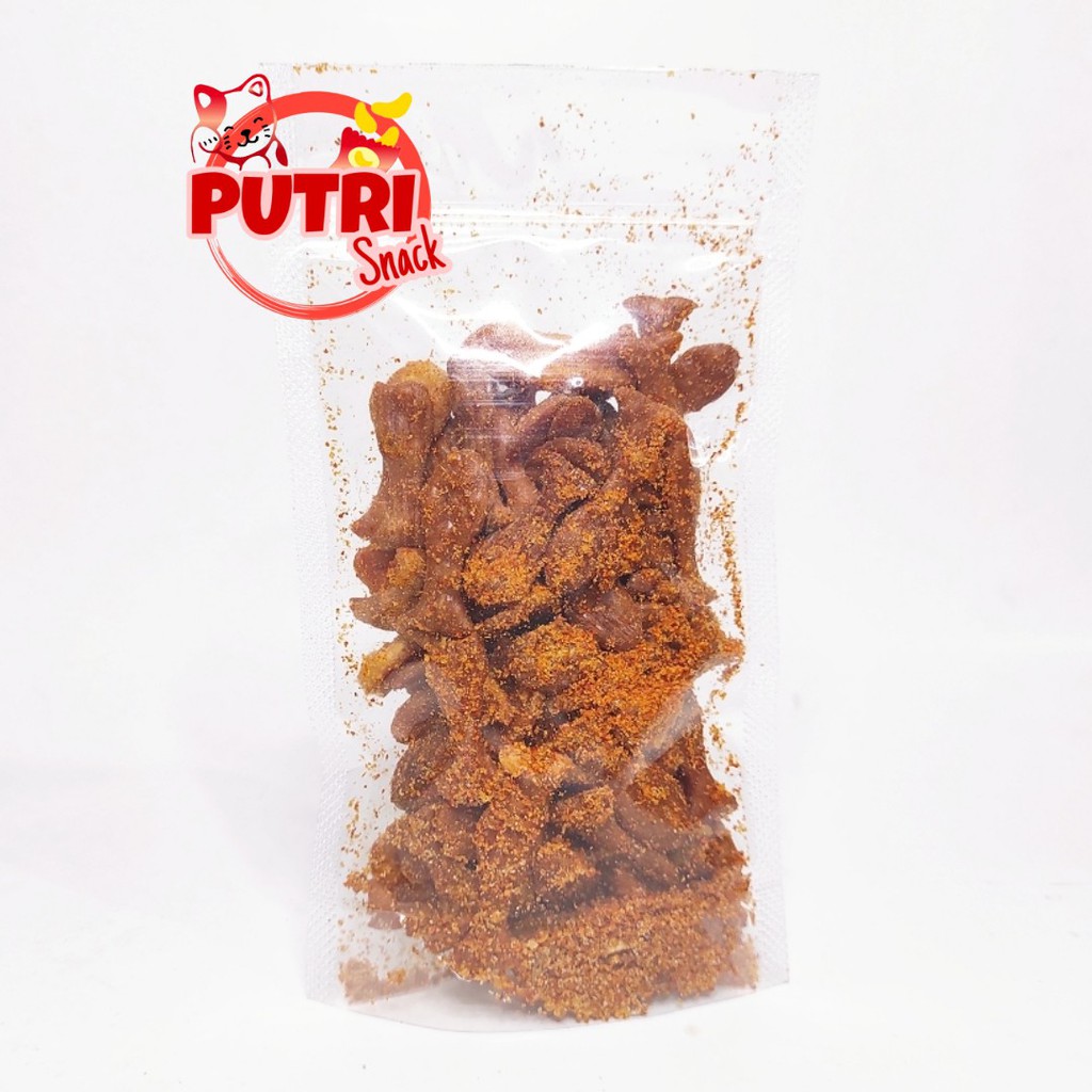 Keripik Ikan Seblak Kering 50gr cita rasa khas putri snack