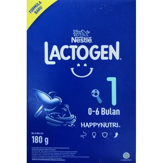 LACTOGEN 1 0-6BLN 180G BOX (1 PCS)