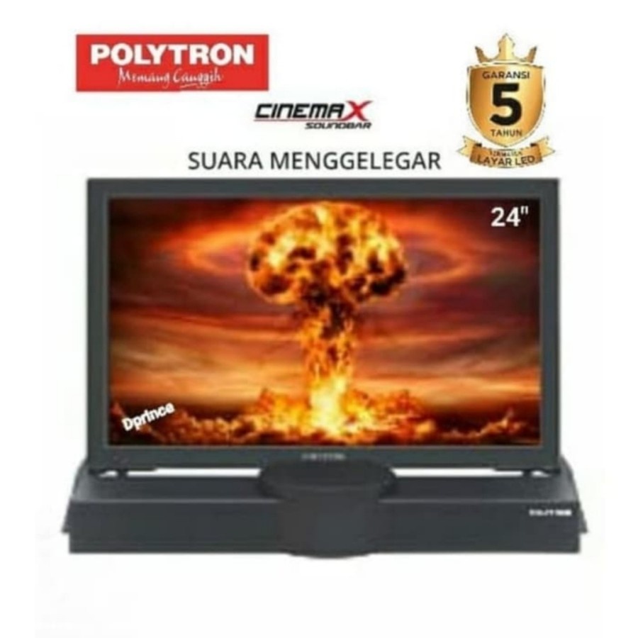 LED TV POLYTRON 24 inch PLD24B8550 Soundbar