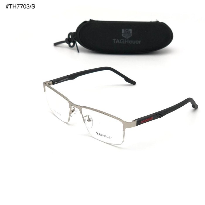 Jual ⭐ Bisa Cod ⭐ Kacamata Baca Plus/Minus Cldr Pria Halfwire Th7703 Lensa  Antiradiasi Indonesia|Shopee Indonesia