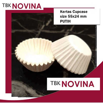 [1000pcs] Kertas Nastar Cupcake Cupcase MINI PUTIH / HITAM - Paper Cupcake Alas Nastar