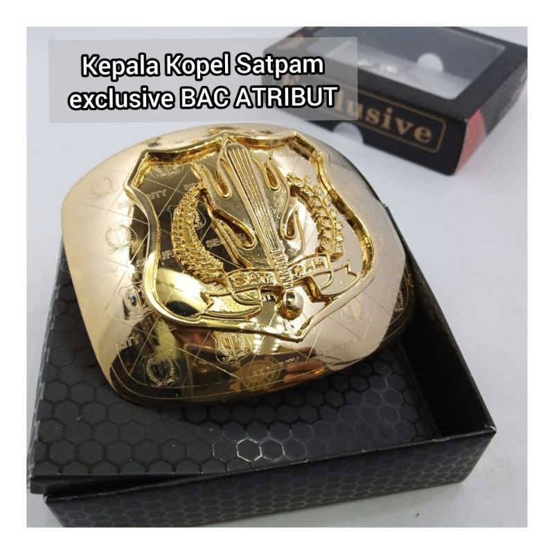 KEPALA KOPEL SATPAM EXCLUSIVE BAC ATRIBUT
