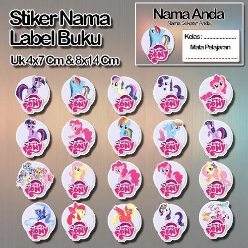 

Stiker twilight pinkie putri ratity apple jack luna cadance bloom sweetie rainbow dash Karakter Lucu Custom Lebel Nama cromo murah 20 Varian berbeda Sticker Pelajaran Mapel buku anak sekolah No 1