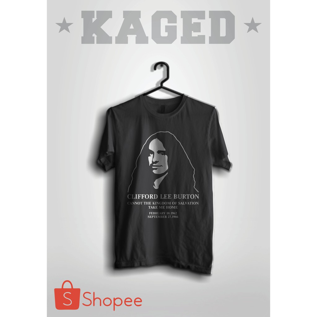 KAOS Clifford Lee Burton KAOS GITARIS METALLICA KAOS GITARIS KAOS BAND METALLICA #WARNAHITAM