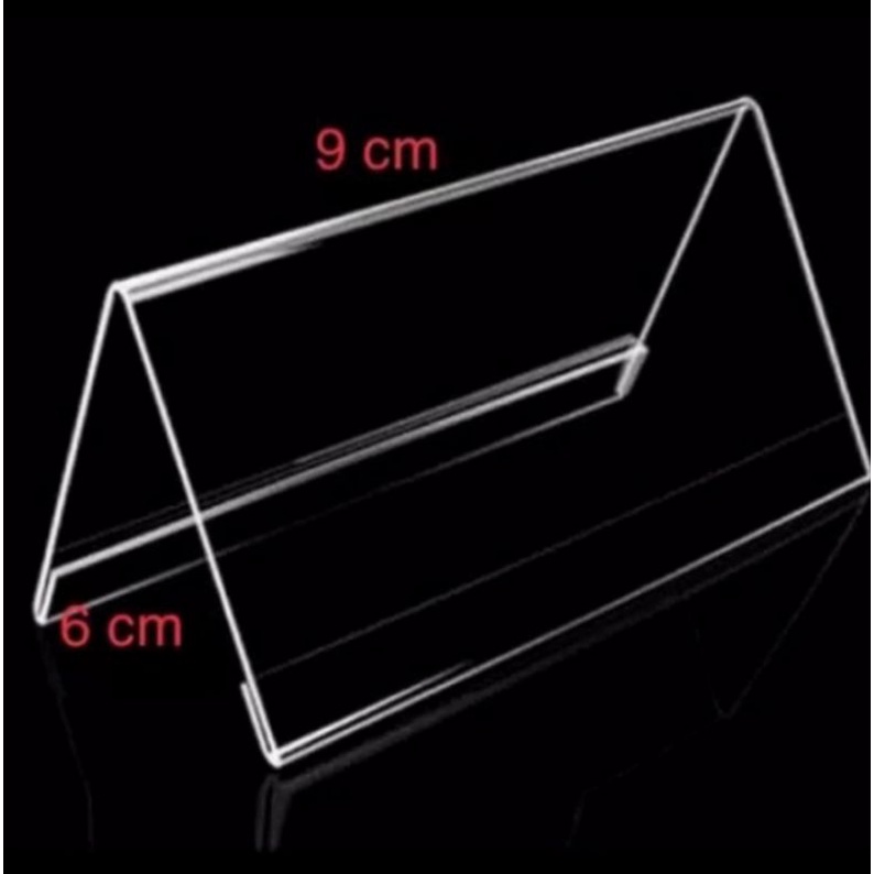

Akrilik name holder/label holder/sign holder