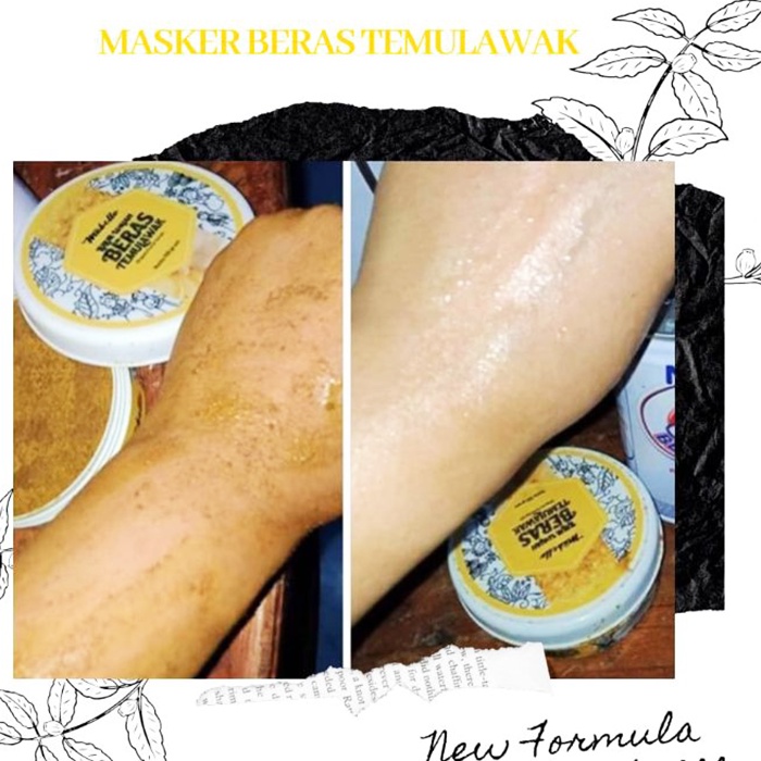 Mabello masker temulawak lulur rempah mabelo bedda lotong bedak lotong